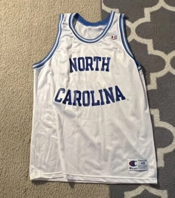 Vintage Champion North Carolina Jersey Men’s Size 48 from 90s - Image 1 of 2