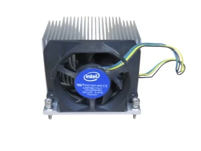 INTEL XEON E97383-002 SOCKET HEATSINK WITH COOLING FAN - Image 1 of 3