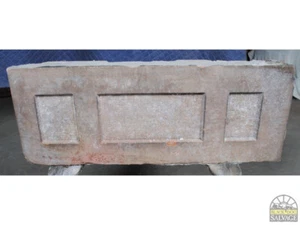Concrete Frieze Section, Panel Ornament, 31.5"W, 1800s New York Mansion Salvage - Picture 1 of 5