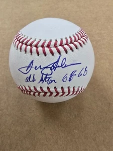 Tommy Helms (D:2025) signed ROMLB baseball Cincinnati Reds "All Star 67-68" - Picture 1 of 4