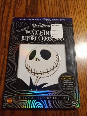 The Nightmare Before Christmas (DVD, 2008, 3-Disc Collectors Edition) Tim Burton - Image 1 of 4