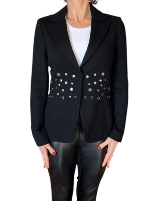 CHAQUETA BLAZER BAILEY 44 MUJER NEGRA CON OJAL A MEDIDA PEQUEÑA Foto 1 de 4