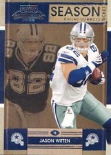 2008 Playoff Contenders #30 Jason Witten Dallas Cowboys HOF