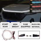 Start Scan Car Hood Light Led Auto Dynamic Lamp Guide Thin Strip 12v With Fuse