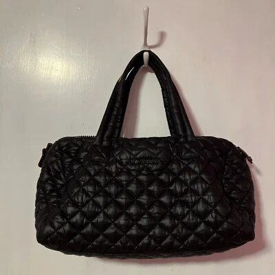 mz wallace small metro satchel black bag purse - Image 1 of 4