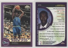 2000-01 Topps Chrome Refractor /199 Donnell Harvey #171 Rookie RC