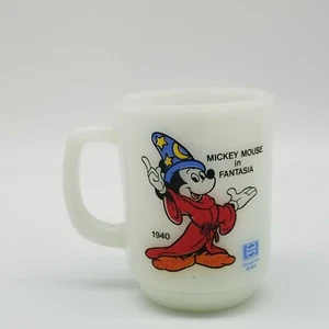 Taza de café Walt Disney Mickey Mouse in Fantasia 1940 Anchor Hocking serie Pepsi - Imagen 1 de 6