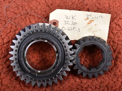 Juego de engranajes turbo Porsche 930 911 4º 32:20 WK 0.625 turbo RACE  Foto 1 de 4