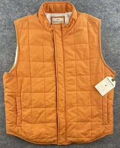 Splendid Mills Herren Sherpa isolierte gefütterte Steppweste X-Large, orange neu mit Etikett - Bild 1 von 7