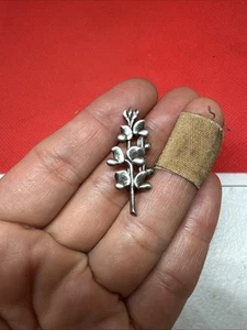 Retired James Avery Sterling Silver Bluebonnet Pin Brooch - Picture 1 of 3