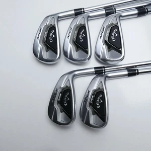 Used Callaway Apex DCB 21 Iron Set / 5 - 9 IRON / Stiff Flex - Picture 1 of 11