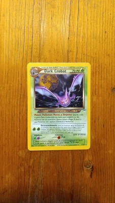 Dark Crobat Holo 2/105 Neo Destiny Pokemon Karte Vintage PSA - Bild 1 von 4