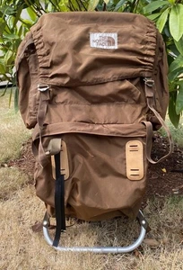 Vintage The North Face XLarge External Frame Rucksack Brown Label 70er Jahre - Bild 1 von 2