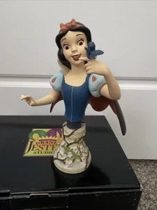 Enesco Disney SNOW WHITE Figurine Bust Grand Jester LE #676 Of 1000 W/Box Read - Picture 1 of 9