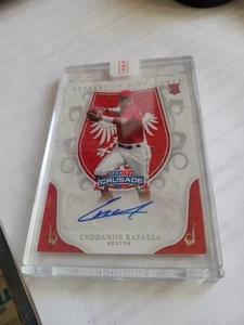 2024 Panini Crusade Rookie Ceddanne Rafaela Boston Red Sox Auto #AS-crf - Picture 1 of 2