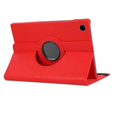 Partel Funda para Galaxy Tab A7 Lite 8.7'' con soporte giratorio, Rojo - Imagen 1 de 2