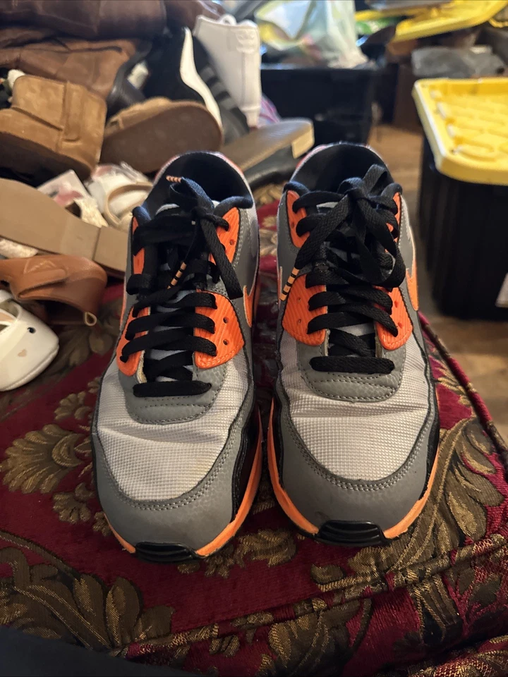 Talla 7 Juvenil Nike Air Max 90 Total Naranja Foto 1 de 4