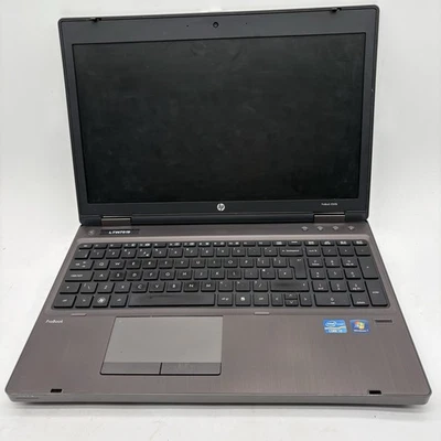 HP ProBook 6560b Core i3 2350M 2.30GHz 8GB RAM 250GB HDD Windows 10 Pro Laptop C - Image 1 of 4