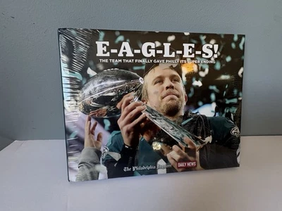 Phila Eagles Superbowl 52 LII Champs Hardcover Book Inquirer Daily News Sealed Foto 1 de 4