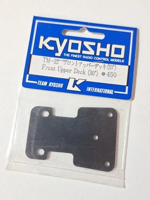Vintage RC Kyosho Triumph Front Upper Deck  Plate 30° TM-22 - Image 1 of 4