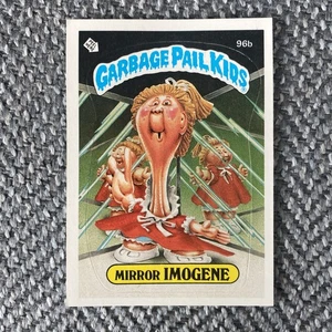 Vintage 1986 Garbage Pail Kids Series 3 #96b Mirror Imogene PSA 7!! - Picture 1 of 11