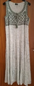 Sommerkleid ,Ärmellos ,Gr. Xl Bestickt - Bild 1 von 5