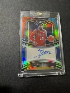 2020-21 Select Tobias Harris Tie-Dye Auto /25 - Picture 1 of 2