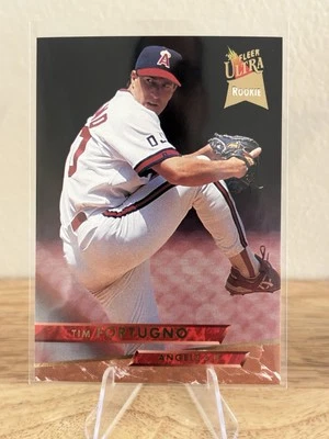 1993 Fleer Ultra - Tim Fortugno #163 (RC) - Image 1 of 2