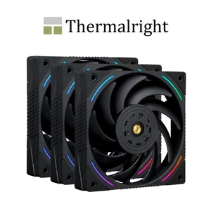 Juego de ventilador Thermalright TL-K12 triple cadena en margarita - negro - Imagen 1 de 4