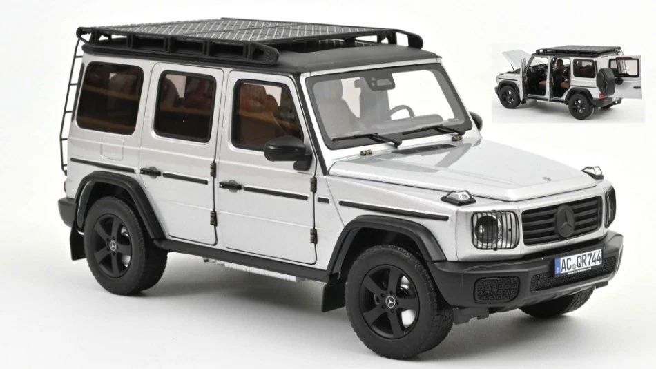 MERCEDES G-CLASS 2024 IRIDIUM SILVER 1:18 - Immagine 1 di 1