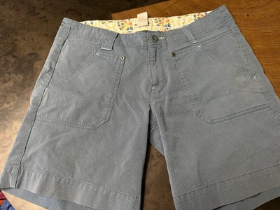 HORNY TOAD LISTRA FRENTE PLANA SHORTS FEMININO 8 CAMINHADAS AO AR LIVRE ATHLEISURE - Imagem 1 de 4