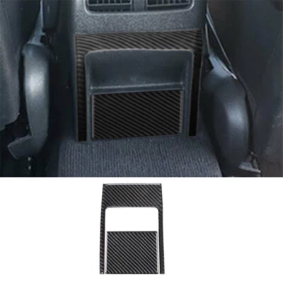 Carbon Fiber Rear Center Console Cover Trim For Mercedes-Benz W203 2005-2007 Foto 1 de 4
