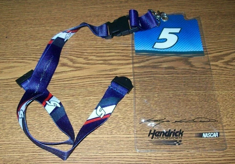 KASEY KAHNE #5 LANYARD KEYCHAIN & CREDENTIAL HOLDER BRAND NEW!!!! Cover