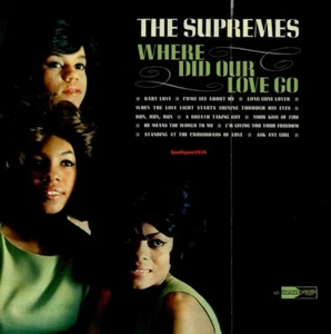 1964 The Supremes 'Where Did Our Love Go' Release Industry Promo Reprint Ad - Picture 1 of 1