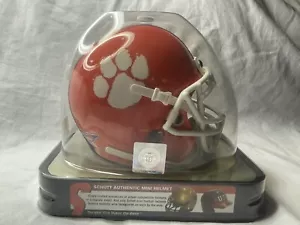 Vintage Schutt Mini Football Helmet Clemson Tigers NCAA 3 5/8 Authentic College - Picture 1 of 9