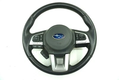 2016-2017 SUBARU OUTBACK STEERING WHEEL 带手机桨十字开关安全原始设备制造商 — 第 1/4 张图片