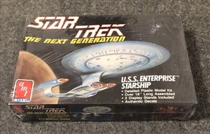 1988 AMT Ertl Star Trek The Next Generation USS Enterprise Model Picard **NEW!** - Picture 1 of 6