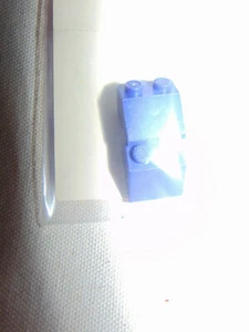 Mega Bloks Lot of 2 Purple 2x2 slopes - Picture 1 of 1
