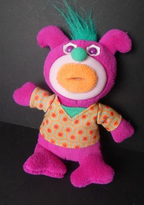 Fisher Price 2011 Sing a Ma Jig Purple Farmer in the Dell 9" Purple Orange Shirt - Picture 1 of 3