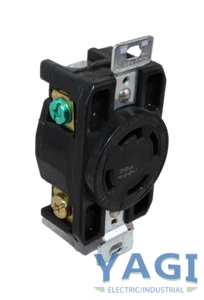 Eaton AHL1630R Arrow Hart Simply Hart Lock 30A 480V 3Ph 3P 4W L16-30R Grounding - Picture 1 of 6
