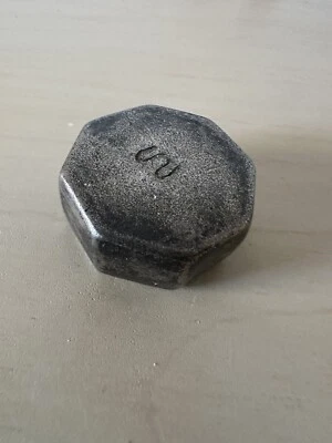 RARE Poids à Opium Bronze 19th LAOS Symbole Serpent Luan Double - Photo 1/4