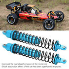 (blue)Alloy Spring Shock Damper CNC Spare Parts Universal 1Pair For XMAXX 1/5