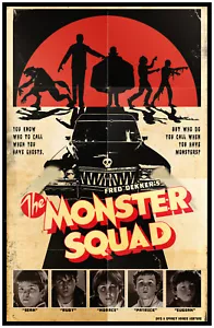 The Monster Squad 1980s 11 x 17 Horror Reproduction Poster Grindhouse Monsters - Picture 1 of 1