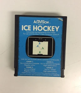 Ice Hockey (Atari 2600, 1981) Authentic Cartridge Only - Picture 1 of 4