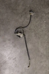2001 KTM 520 SX REAR BRAKE MASTER CYLINDER W/ LINE 520SX 01 - Picture 1 of 8