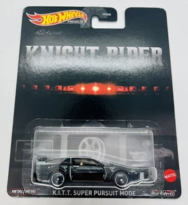 Hot Wheels Premium 2021 K.I.T.T. Super Pursuit Mode - Knight Rider - Picture 1 of 5