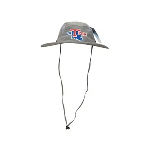 Louisiana Tech Bulldogs NCAA Adidas Team Logo Grey Safari Bucket Hat - Picture 1 of 6