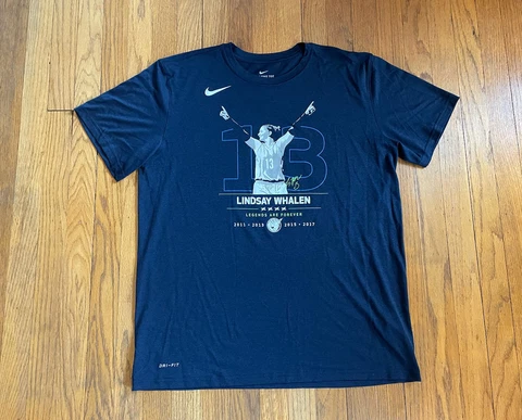 Minnesota Lynx Nike Dri-Fit Lindsay Whalen Legends Are Forever Shirt Mens XL EUC Cover