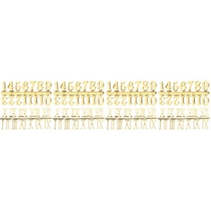 4 Pack Uhr Nummernschild Uhrzubehör Uhrennummern Für Die Uhrmacherei - Zdjęcie 1 z 12