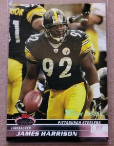 Topps Stadium Club 2008 edición del primer día/1499 James Harrison #87 novato radiocontrol - Imagen 1 de 2